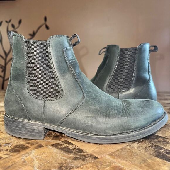 Eastland Daily Double Boot Men's Chelsea Boots Black Suede Size 9D - Picture 4 of 10